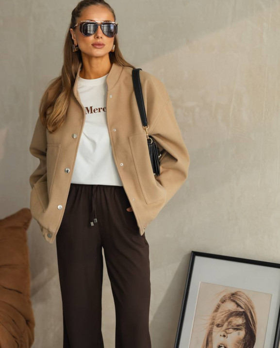 72 брюки палацо з шнурком